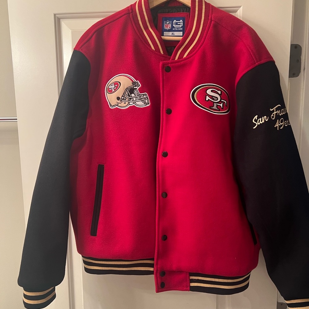 Sports San Francisco 49ers varsity jacket Size Men XL